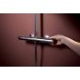 Hansgrohe Raindance Alive S Puro 24592000 zestaw prysznicowy ścienny termostatyczny z deszczownicą chrom zdj.6
