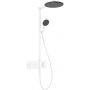 Hansgrohe Raindance Alive S 24595700 zestaw prysznicowy ścienny termostatyczny z deszczownicą biały zdj.1