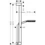 Hansgrohe Raindance Alive Select S 24600700 zestaw prysznicowy ścienny biały zdj.2