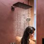 Hansgrohe Raindance Alive Q 24620000 zestaw prysznicowy podtynkowy termostatyczny z deszczownicą chrom zdj.5
