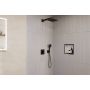 Hansgrohe Raindance Alive Q 24620670 zestaw prysznicowy podtynkowy termostatyczny z deszczownicą czarny zdj.3