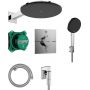 Hansgrohe Raindance Alive S 24630000 zestaw prysznicowy podtynkowy termostatyczny z deszczownicą chrom zdj.1
