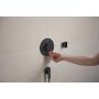 Hansgrohe FixFit Fine S 28882670 przyłącze kątowe czarny zdj.3