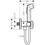 Hansgrohe Bidette 29230140 słuchawka bidetowa brązowa zdj.2