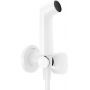 Hansgrohe Bidette 29232700 bateria bidetowa z zestawem prysznicowym podtynkowa biała zdj.1