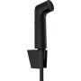 Hansgrohe Bidette 29238670 zestaw słuchawki bidetowej ścienny czarny zdj.1