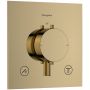 Hansgrohe Ecostat Comfort E 33711990 bateria wannowo-prysznicowa podtynkowa z termostatem złota zdj.1