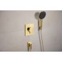 Hansgrohe Ecostat Comfort E 33711990 bateria wannowo-prysznicowa podtynkowa z termostatem złota zdj.4