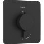 Hansgrohe Ecostat Comfort Q 33712670 bateria prysznicowa podtynkowa z termostatem czarna zdj.1