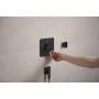 Hansgrohe Ecostat Comfort Q 33712670 bateria prysznicowa podtynkowa z termostatem czarna zdj.4