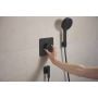 Hansgrohe Ecostat Comfort Q 33712670 bateria prysznicowa podtynkowa z termostatem czarna zdj.5
