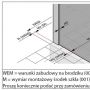 Huppe Aura pure 4-kąt AP0204123322 ścianka prysznicowa 100 cm zdj.5