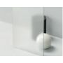 Huppe Design Pure 8P6501087316 parawan nawannowy 120 cm 3-częściowy srebrny mat/szkło matowe zdj.3