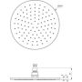 Ideal Standard Idealrain A8554A5 deszczownica 25x25 cm okrągła zdj.2