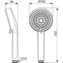 Ideal Standard Idealrain Alu+ BD580BR słuchawka prysznicowa zdj.2