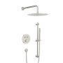 KFA Armatura Moza Brushed Nickel 573933021 zestaw prysznicowy podtynkowy termostatyczny z deszczownicą zdj.1