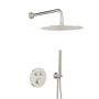 KFA Armatura Moza Brushed Nickel 573953021 zestaw prysznicowy podtynkowy termostatyczny z deszczownicą zdj.1