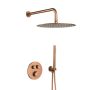 KFA Armatura Moza Rose Gold 573953034 zestaw prysznicowy podtynkowy termostatyczny z deszczownicą miedź zdj.1