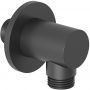 Kludi A-QA 655473900 przyłącze kątowe czarny zdj.1