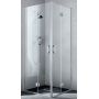 Kermi Liga LI2CR08020VPK drzwi prysznicowe 80 cm składane zdj.1