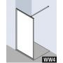 Kermi XD XDWW4110203PK ścianka prysznicowa walk-in 110 cm zdj.3