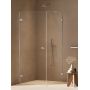 New Trendy Oxia AXJ0067WU kabina prysznicowa 90x80 cm prostokątna chrom połysk/szkło przezroczyste zdj.3