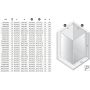 New Trendy Oxia AXJ0087 kabina prysznicowa 100x80 cm prostokątna chrom połysk/szkło przezroczyste zdj.2