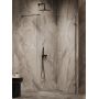 New Trendy Oxia Black AXJ0424 ścianka prysznicowa walk-in 100 cm czarny mat/szkło przezroczyste zdj.3