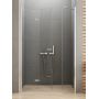 New Trendy New Soleo D0150A/D0094B drzwi prysznicowe 130 cm składane chrom połysk/szkło przezroczyste zdj.1