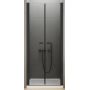 New Trendy New Soleo Black D0218A drzwi prysznicowe 120 cm uchylne zdj.1
