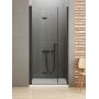 New Trendy New Soleo Black D0221A drzwi prysznicowe 80 cm składane zdj.1