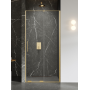 New Trendy Smart Gold Brushed EXK7504 drzwi prysznicowe 130 cm rozsuwane złoty szczotkowany/szkło przezroczyste zdj.1