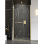 New Trendy Smart Gold Brushed EXK7513 drzwi prysznicowe 130 cm rozsuwane złoty szczotkowany/szkło przezroczyste zdj.1