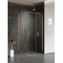 New Trendy Smart Gold Brushed EXK7526 kabina prysznicowa 100x90 cm prostokątna złoty szczotkowany/szkło przezroczyste zdj.1