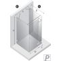 New Trendy Avexa Nickel Brushed EXK8617 kabina prysznicowa 120x110 cm prostokątna szczotkowany/szkło przezroczyste zdj.2