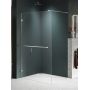 New Trendy Avexa Nickel Brushed EXK8718 ścianka prysznicowa walk-in 70 cm szczotkowany/szkło przezroczyste zdj.1