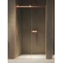 New Trendy Softi Copper Brushed EXK8816 drzwi prysznicowe 120 cm rozsuwane miedź szczotkowany/szkło przezroczyste zdj.1