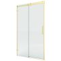 New Trendy Softi X Gold Brushed EXK8922 drzwi prysznicowe 100 cm rozsuwane złoty szczotkowany/szkło przezroczyste zdj.1