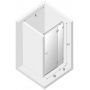 New Trendy Avexa White EXK2688 drzwi prysznicowe 80 cm uchylne zdj.2