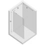 New Trendy Nesta K1759WL ścianka prysznicowa walk-in 120 cm gunmetal szczotkowany/szkło przezroczyste zdj.2