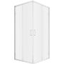 New Trendy Suvia K5121 kabina prysznicowa 80x80 cm kwadratowa chrom połysk/szkło matowe zdj.1