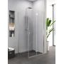 New Trendy Superia K5168 kabina prysznicowa 90x90 cm kwadratowa chrom połysk/szkło przezroczyste zdj.1