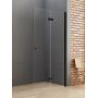 New Trendy New Soleo Black K5756 ścianka prysznicowa walk-in 100 cm czarny mat/szkło przezroczyste zdj.3