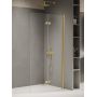 New Trendy New Soleo Gold Shine K5764 ścianka prysznicowa walk-in 90 cm złoty połysk/szkło przezroczyste zdj.3