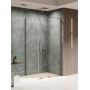 New Trendy Smart Gunmetal Brushed EXK7850 kabina prysznicowa 120x90 cm szczotkowany/szkło przezroczyste zdj.1