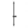 Oltens Alling drążek prysznicowy 60 cm czarny mat 37300300 zdj.2