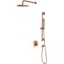 Omnires Y SYSY47CPB zestaw prysznicowy podtynkowy z deszczownicą miedź zdj.1