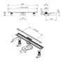 Polysan Slim Spring SV120 odpływ liniowy 120 cm stal zdj.2