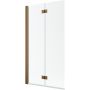 Radaway Nes Brushed Copper PND I 100101109301L parawan nawannowy 110 cm 2-częściowy miedź szczotkowany/szkło przezroczyste zdj.1