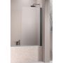 Radaway Nes Brushed GunMetal PNJ I 100110709201R parawan nawannowy 70 cm 1-częściowy szczotkowany/szkło przezroczyste zdj.1